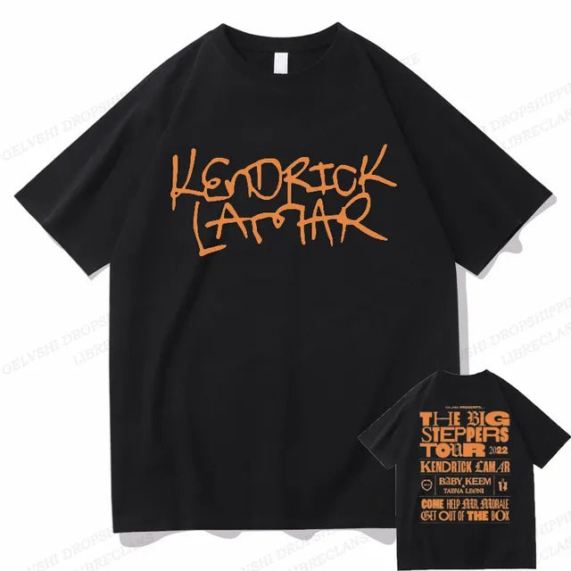 Rapper Kendrick Lamar T Shirt uomo moda T-Shirt cotone Tshirt bambini Hip Hop top Tees estate donna Tshirt Boy Tees Y2k vestiti