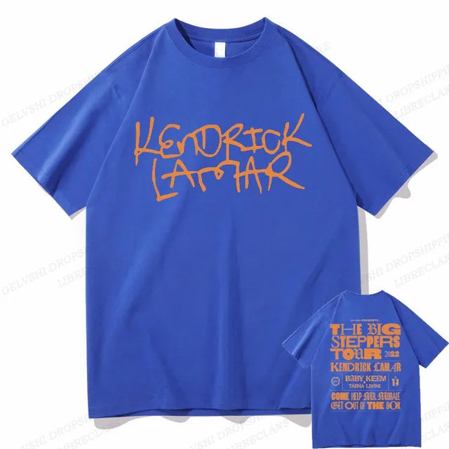 Rapper Kendrick Lamar T Shirt uomo moda T-Shirt cotone Tshirt bambini Hip Hop top Tees estate donna Tshirt Boy Tees Y2k vestiti