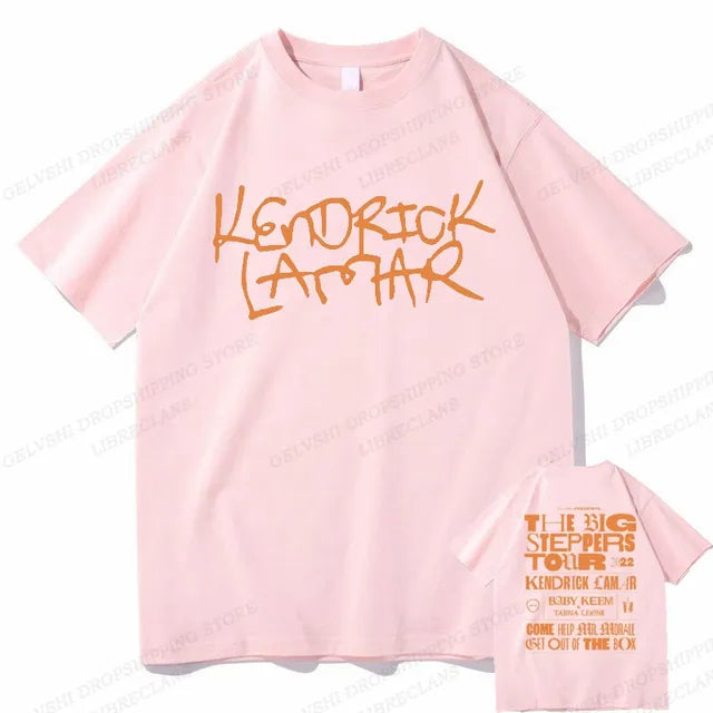 Rapper Kendrick Lamar T Shirt uomo moda T-Shirt cotone Tshirt bambini Hip Hop top Tees estate donna Tshirt Boy Tees Y2k vestiti
