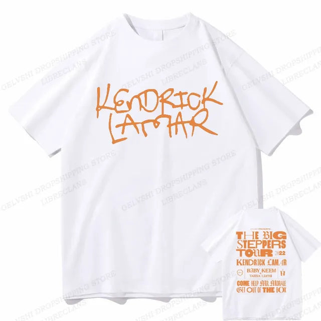 Rapper Kendrick Lamar T Shirt uomo moda T-Shirt cotone Tshirt bambini Hip Hop top Tees estate donna Tshirt Boy Tees Y2k vestiti