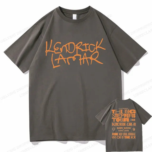 Rapper Kendrick Lamar T Shirt uomo moda T-Shirt cotone Tshirt bambini Hip Hop top Tees estate donna Tshirt Boy Tees Y2k vestiti