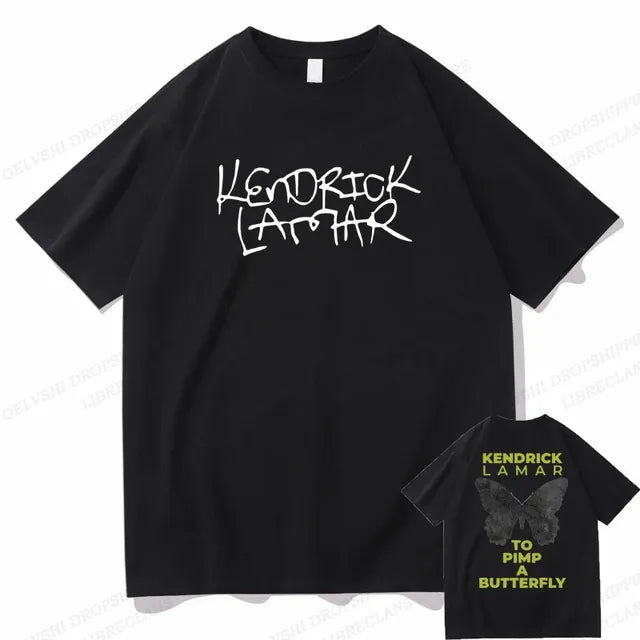 Rapper Kendrick Lamar T Shirt uomo moda T-Shirt cotone Tshirt bambini Hip Hop top Tees estate donna Tshirt Boy Tees Y2k vestiti