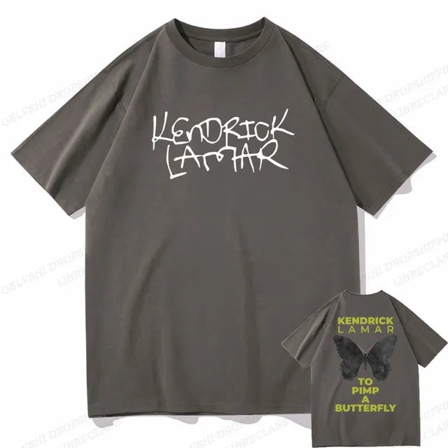 Rapper Kendrick Lamar T Shirt uomo moda T-Shirt cotone Tshirt bambini Hip Hop top Tees estate donna Tshirt Boy Tees Y2k vestiti
