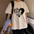 Nana osaki tshirt maglietta bianca maschile casual harajuku streetwear vestiti giapponesi tshirt harajuku kawaii