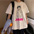 Nana osaki tshirt maglietta bianca maschile casual harajuku streetwear vestiti giapponesi tshirt harajuku kawaii