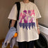 Nana osaki tshirt maglietta bianca maschile casual harajuku streetwear vestiti giapponesi tshirt harajuku kawaii