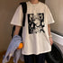Nana osaki tshirt maglietta bianca maschile casual harajuku streetwear vestiti giapponesi tshirt harajuku kawaii