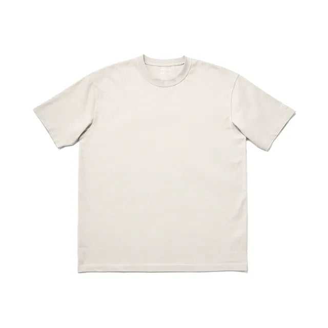 SIMWOOD 2023 estate nuovo 250g 100% cotone tessuto t-shirt uomo di alta qualità tinta unita manica a goccia magliette larghe Oversize top