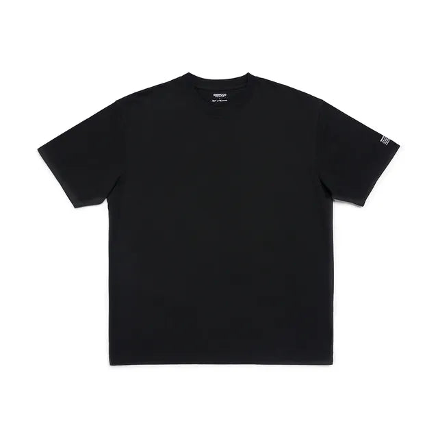 SIMWOOD 2023 estate nuovo 250g 100% cotone tessuto t-shirt uomo di alta qualità tinta unita manica a goccia magliette larghe Oversize top