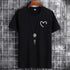 JFUNCY t-shirt da uomo in cotone Oversize estivo da uomo t-shirt Casual da uomo maglietta con stampa cuore d'amore semplice o-collo manica corta top da uomo