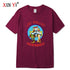 XIN YI uomo di alta qualità t-shirt100 % cotone Breaking Bad LOS POLLOS Chicken Brothers stampato casual divertente tshirt magliette maschili