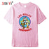 XIN YI uomo di alta qualità t-shirt100 % cotone Breaking Bad LOS POLLOS Chicken Brothers stampato casual divertente tshirt magliette maschili